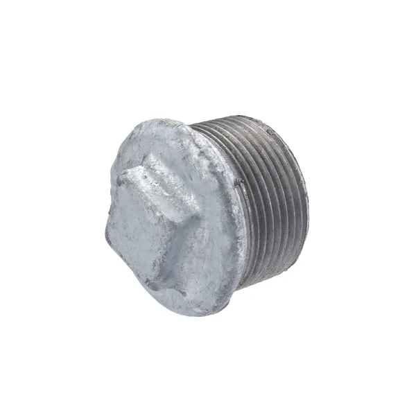 Bouchon galva mâle