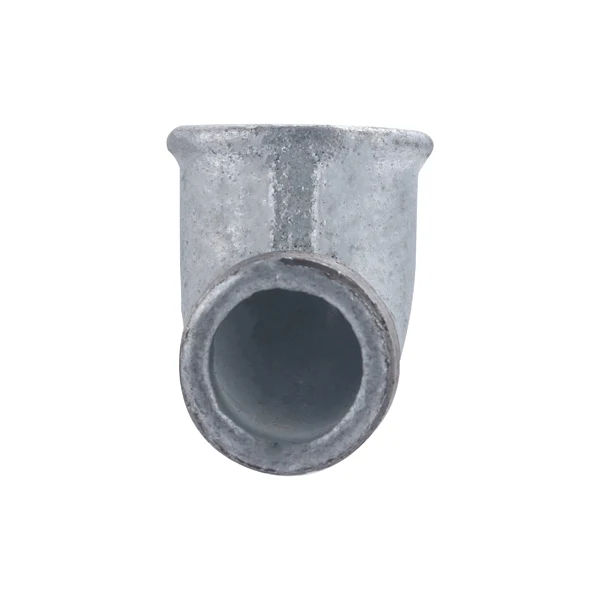 Raccord galva coude mâle femelle