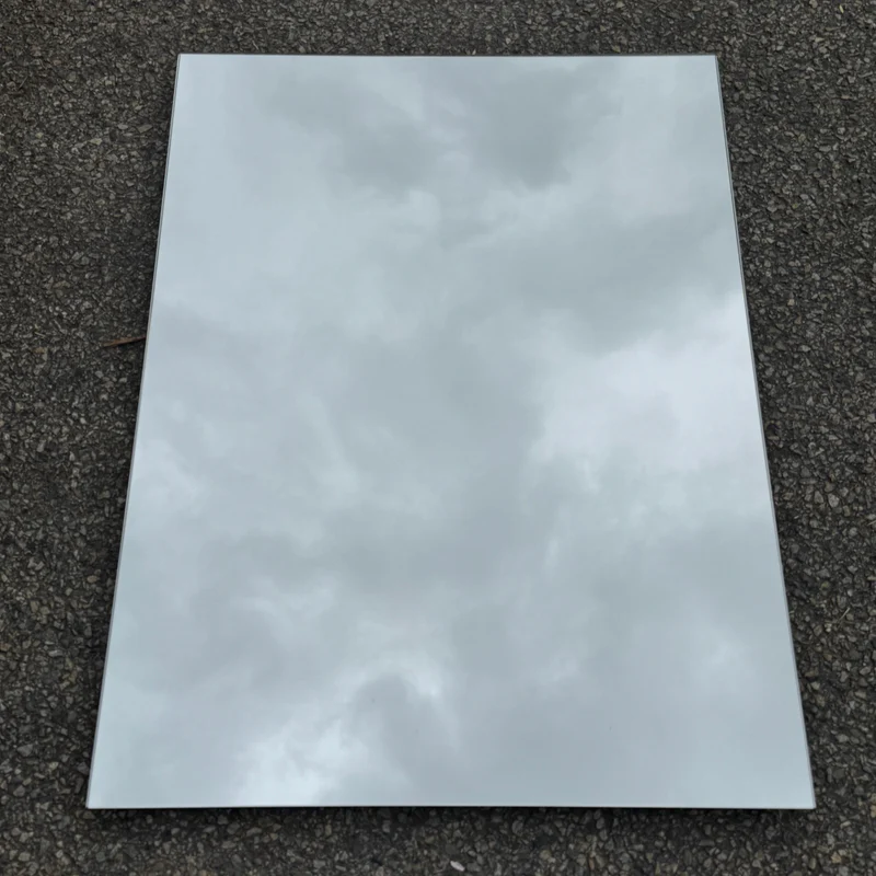 Miroir verre blanc - 900 x 650 mm - Sanijura Let Pure réf. 901012