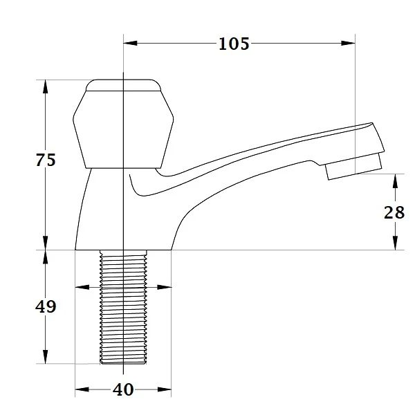 Robinet lave mains BOURGET