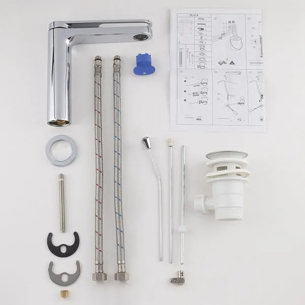 Mitigeur de lavabo manette ajourée PLATA