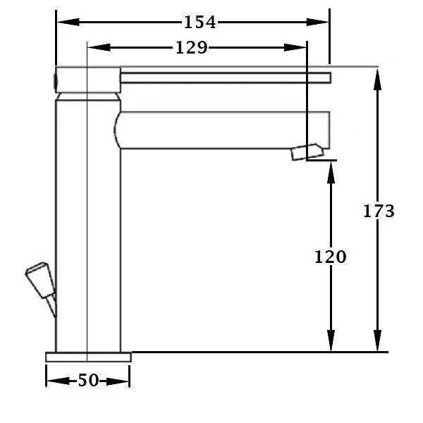 Mitigeur lavabo MENDOZA