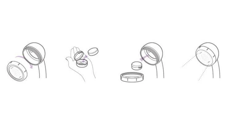 eco Spa Shower Tablets 100Pack