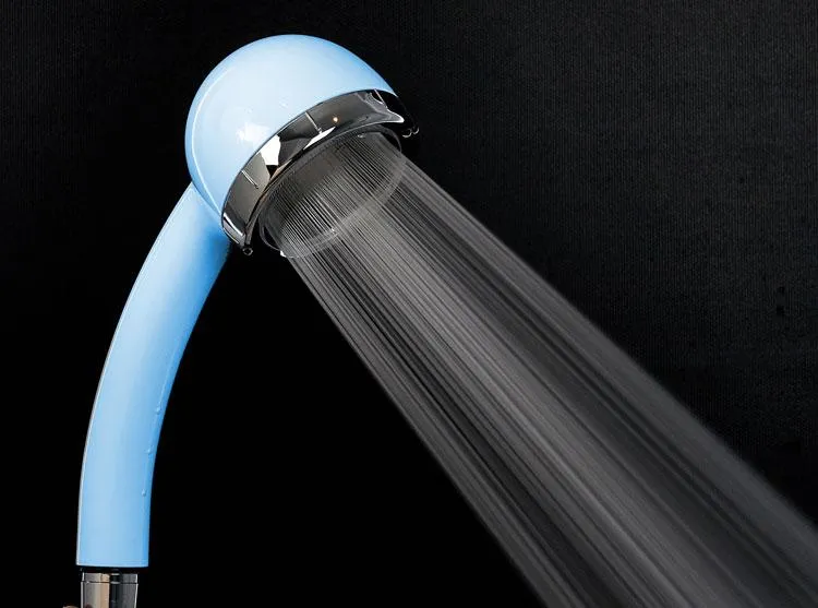 amane Shower Head - Seasonal Colour Range | Aqua Blue