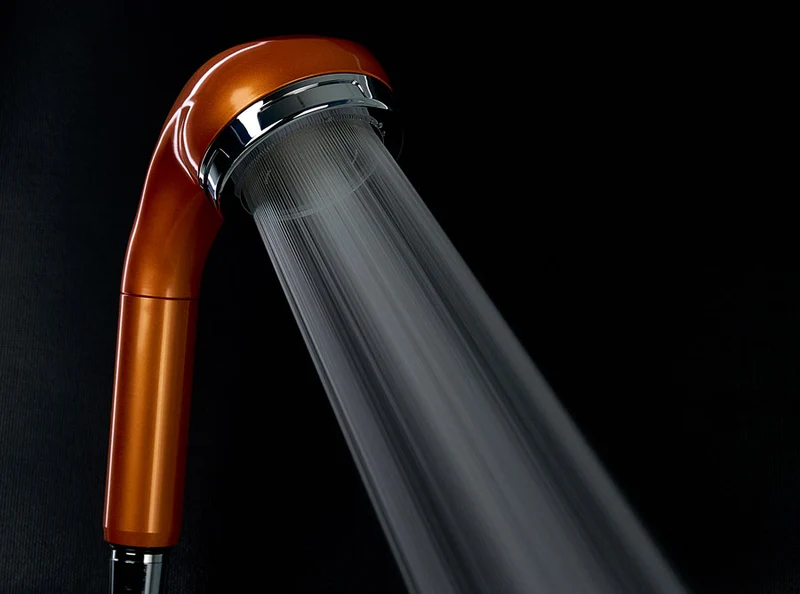 Special Edition amane 02-S Deluxe Shower Head - Celebration Orange