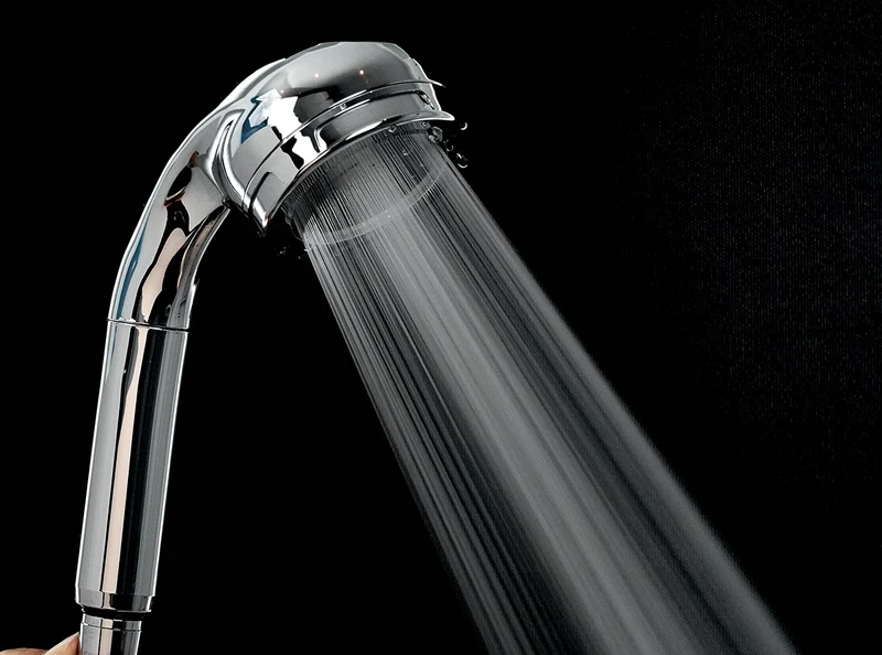 amane 02-S Deluxe Shower Head - Premium Chrome