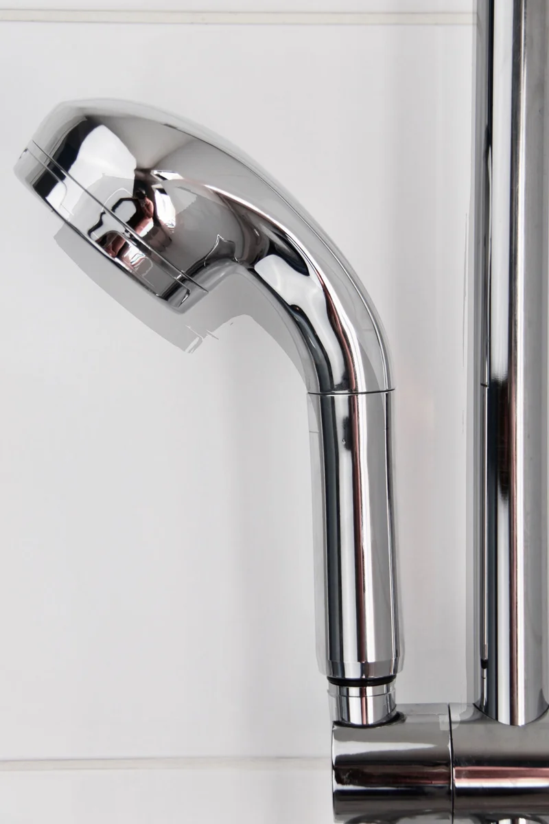 amane 02-S Deluxe Shower Head - Premium Chrome