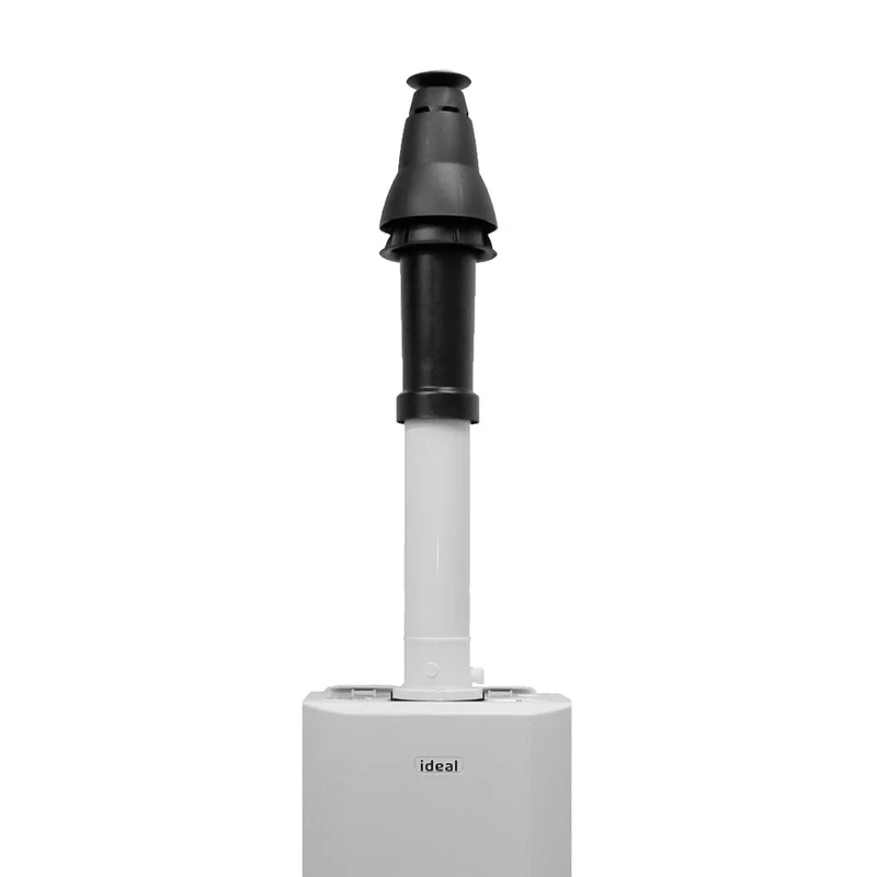 Ideal Logic Roof Flue Kit with Vertical Connector