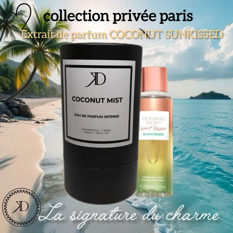 KD - COCONUT MIST Extrait de Parfum | Inspiré de VICTORIA'S SECRET COCONUT PASSION SUNKISSED