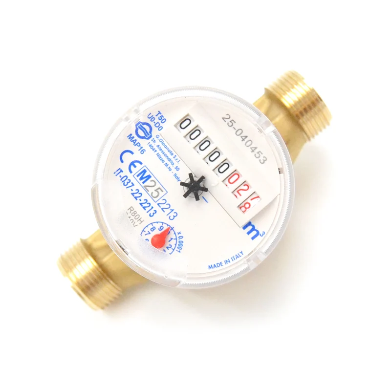 Compteur d'eau froide à cadran sec 1/2'' - Homologué CEE