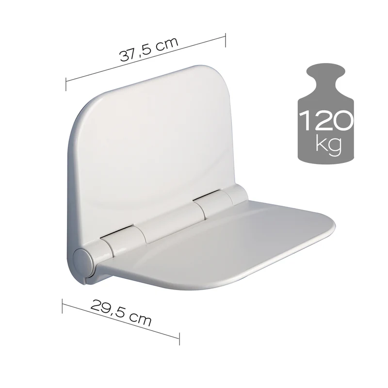 Siège de douche pliable, capacité de charge 120 kg - DINO GEDY DI82