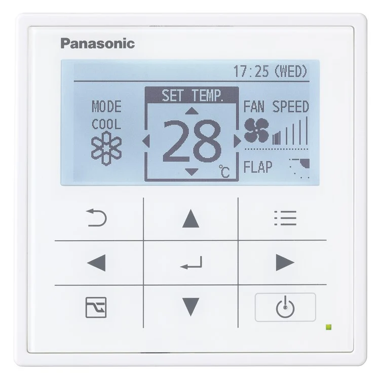 Climatiseur cassette Panasonic 60x60 cm 4 voies - 18 000 BTU 5,0 kW R32 A++