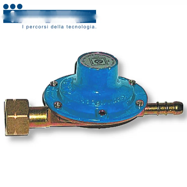 Détendeur GPL à usage domestique Calibrage fixe 1,1 Kg/h - sortie raccord tuyau