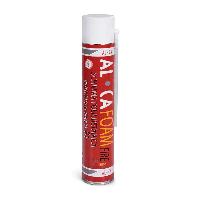 Mousse de polyuréthane ALCA FOAM FIRE 750 ml - résistante au feu à haute température