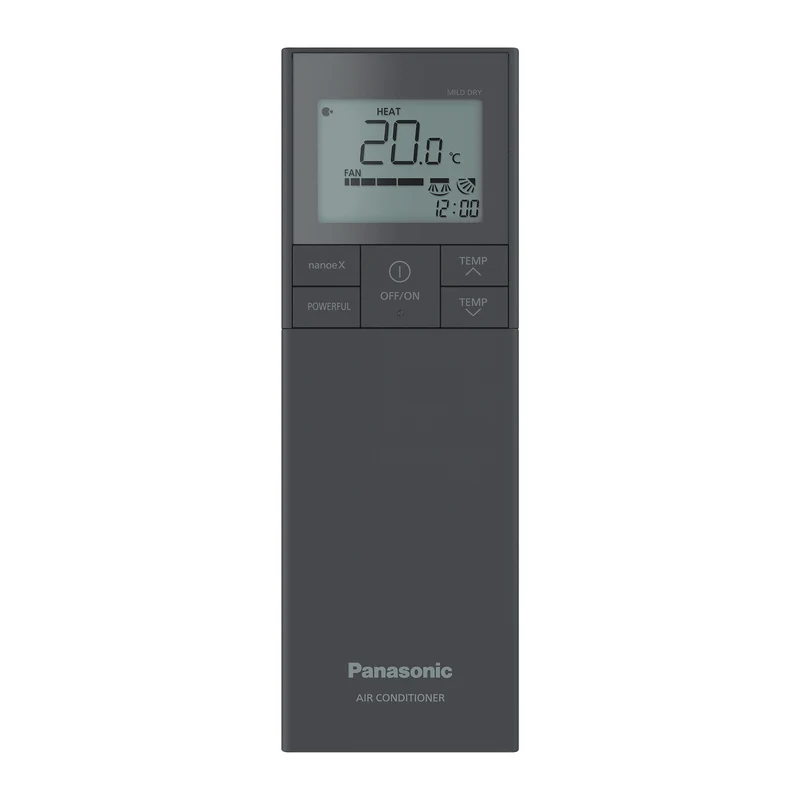 Climatiseur split double Panasonic ETHEREA GRIS GRAPHITE 9000+12000 BTU A+++ WIFI NanoeX