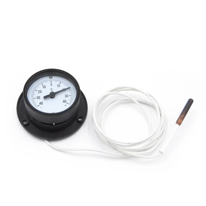 Thermomètre intégré ø 60 mm, température max. 40 °C pour vitrine réfrigérée