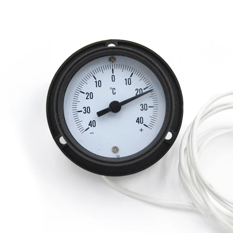 Thermomètre intégré ø 60 mm, température max. 40 °C pour vitrine réfrigérée