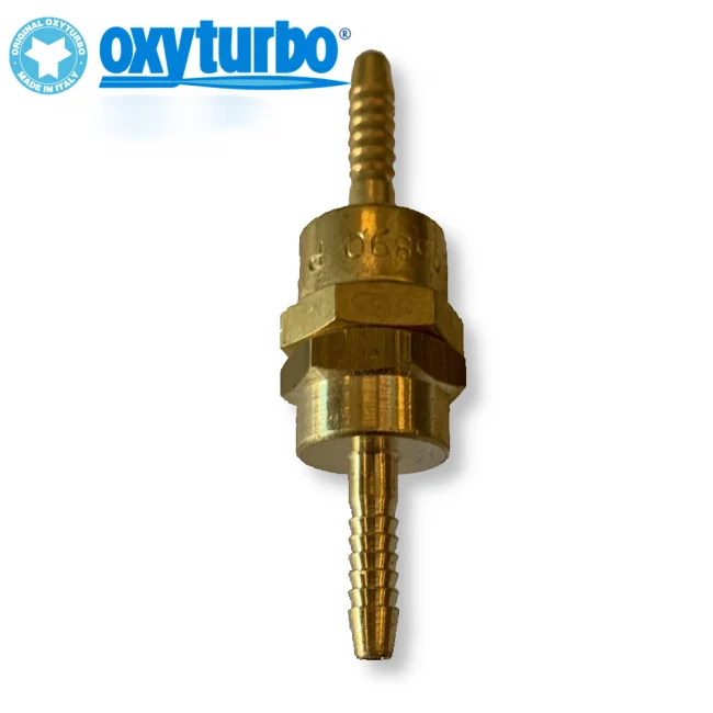 Clapet anti-retour double protection pour oxygène GAZ - Oxyturbo