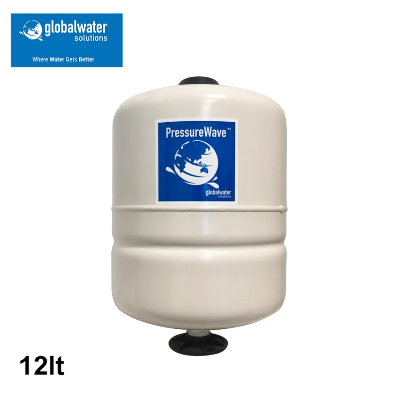 Vase d'expansion de 12 L - 3/4'' pour autoclave sanitaire et chauffant avec membrane d'eau fixe