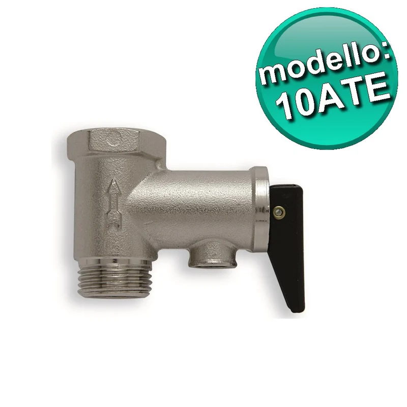 Soupape de sécurité robuste pour chauffe-eau MF 1/2'' - 10 ATE