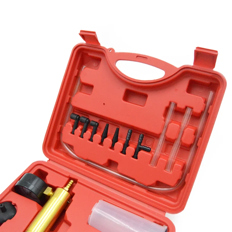 Kit de purge et de mise sous vide des circuits de freinage et d'embrayage pour véhicules - pompe manuelle
