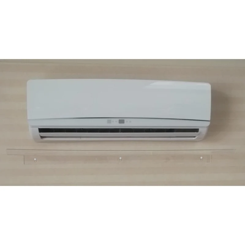 Déflecteur d'air transparent pour climatiseur split 90x31x5 (cm)
