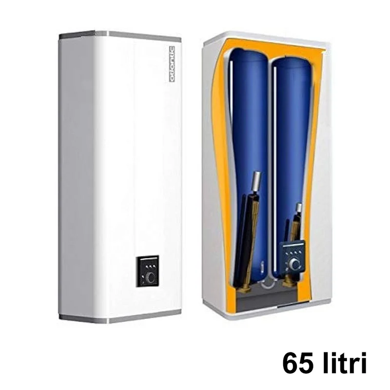 Chauffe-eau électrique VERTIGO Atlantic 65 l - installation ultra-plate verticale ou horizontale