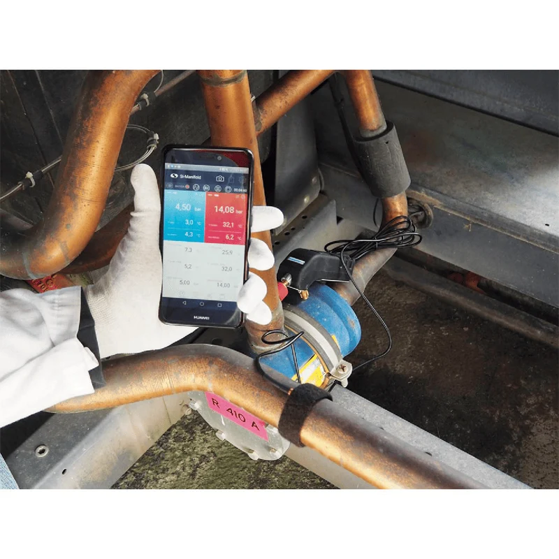 SAUERMANN Si-RM3 - Collecteur avec sondes P/T intelligentes sans fil bidirectionnelles