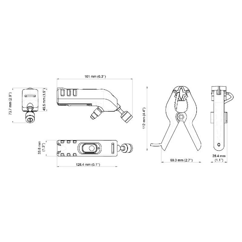 SAUERMANN Si-RM3 - Collecteur avec sondes P/T intelligentes sans fil bidirectionnelles