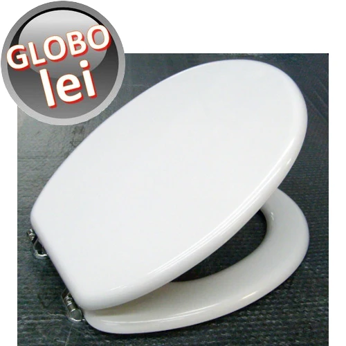 Abattant de toilette LEI Ceramica Globo d'origine avec âme en bois - LE021BI