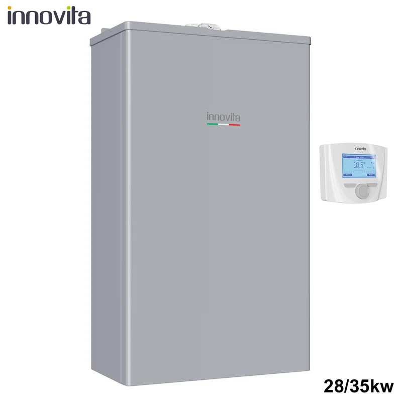 INNOVATION KALDAIA EXT 28/35 MTN - Chaudière extérieure à condensation au méthane avec chauffage de 28 kW et eau chaude sanitaire de 35 kW.