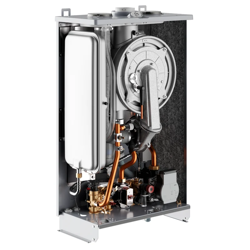 INNOVATION KALDAIA EXT 28/35 MTN - Chaudière extérieure à condensation au méthane avec chauffage de 28 kW et eau chaude sanitaire de 35 kW.