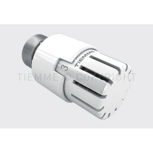 Tête thermostatique blanche universelle M30 x 1,5 - 9553 TIEMME
