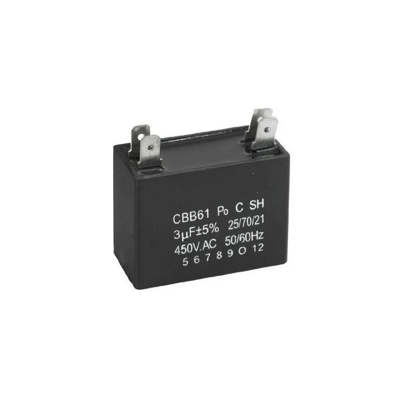 Condensateur de fonctionnement universel 1-6 µF - 450 Vca - 50/60 Hz