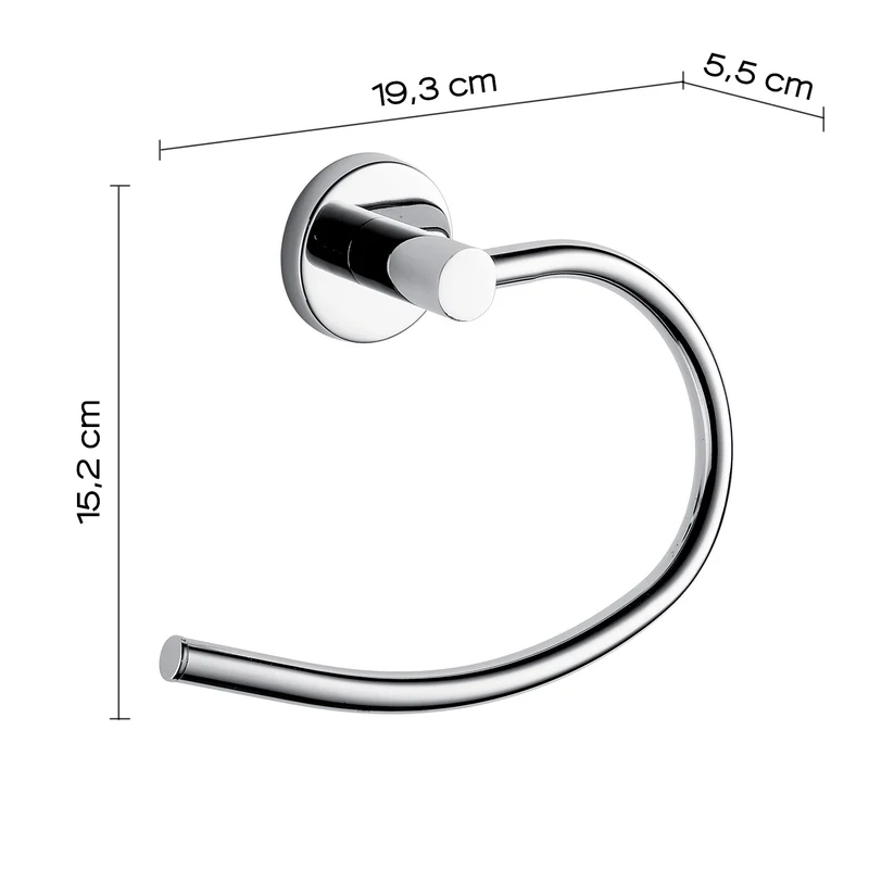 ANNEAU PORTE-SERVIETTE POUR BIDET - FELCE GEDY FE70