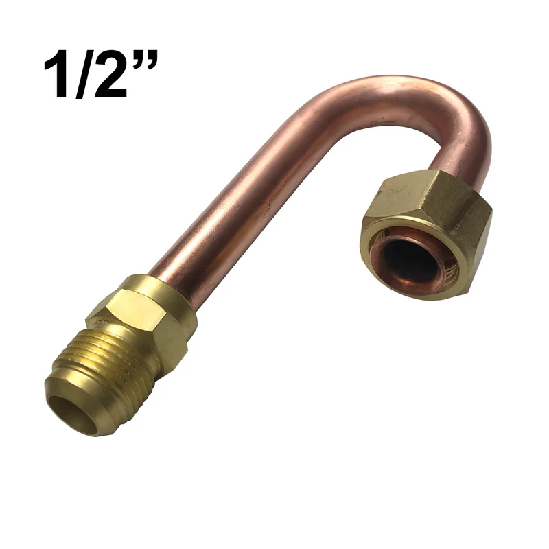 Inversion de cuivre 1/2'' SAE 180° pour fente