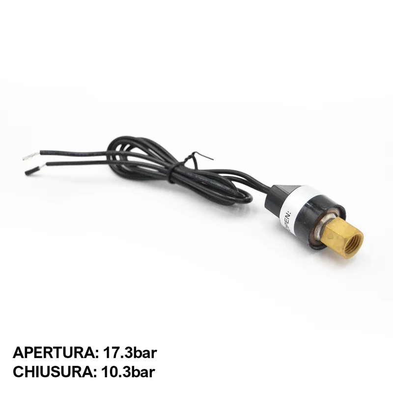Pressostat à cartouche, raccord SAE 1/4", haute pression 17,3 - 10,3 bar