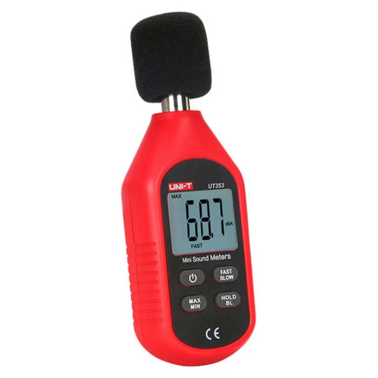 Mini sonomètre numérique avec écran LCD UT353 - Plage de mesure : 30 à 130 dBA