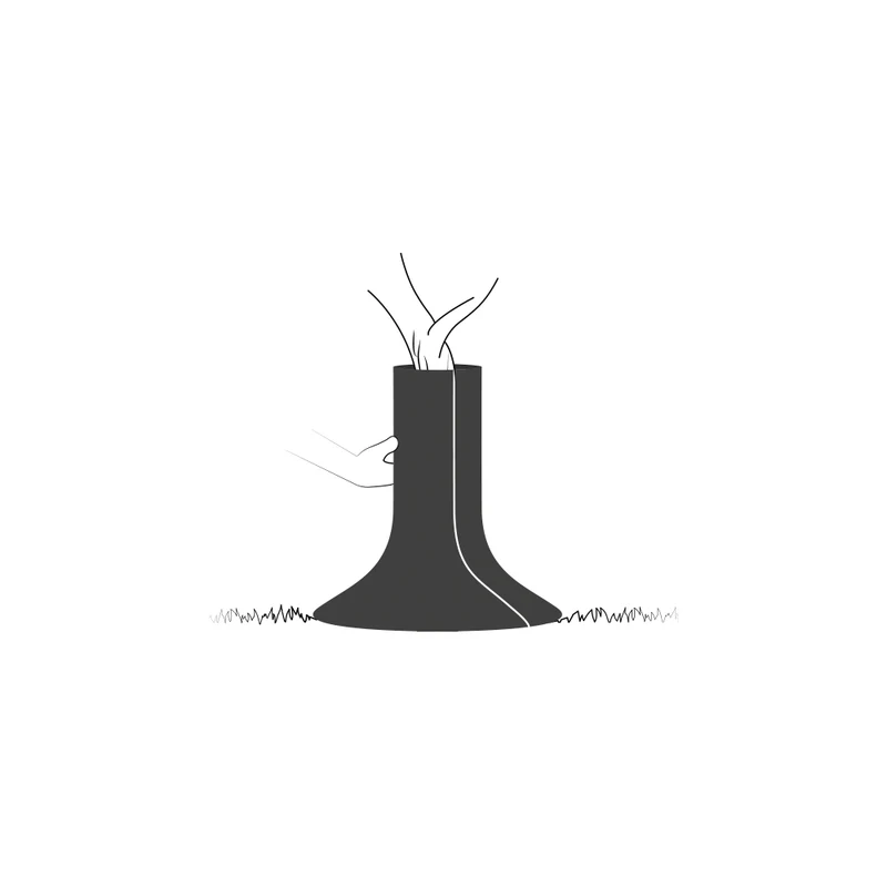 Pelta - Protection de tronc pour plantes de jardin