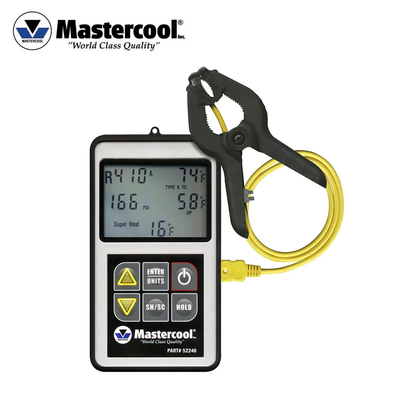 Calculateur de température de surchauffe et de sous-refroidissement MASTERCOOL 52246