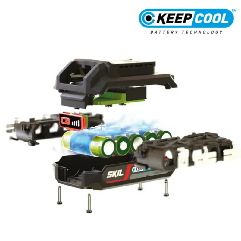 Batterie lithium-ion SKIL 2102 AA 12 V 4 Ah