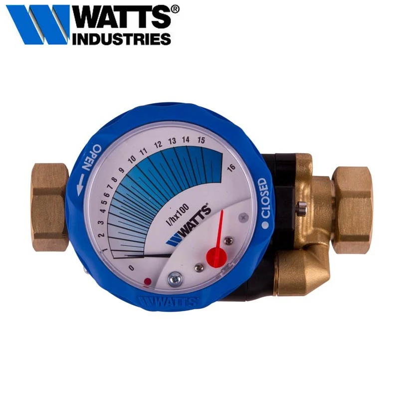 Vannes d'équilibrage statique WATTS IDROSET 3/4 pour systèmes de chauffage et de refroidissement