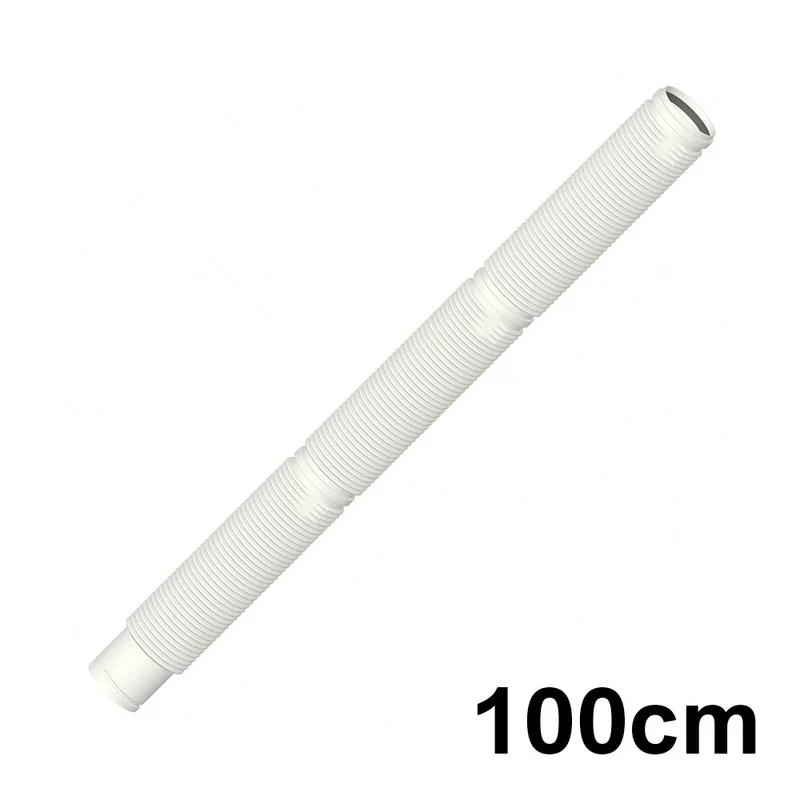 Tuyau flexible de 100 cm en PPS Ø 60 mm pour les gaz de combustion des chaudières à condensation