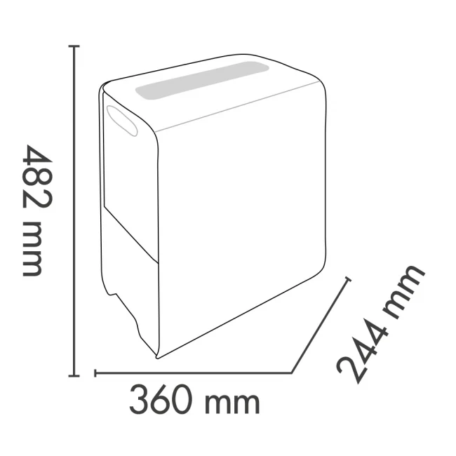 Déshumidificateur ARGO Dry Pury 25 lt / GG - déshumidifie et purifie