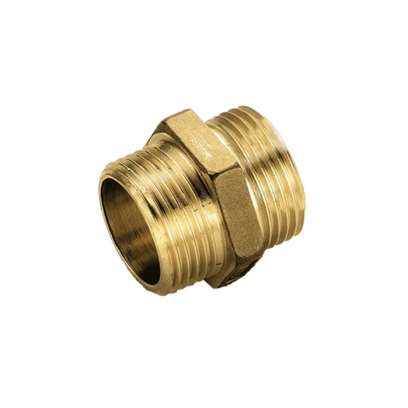Raccords en laiton, joint droit, M-M 1'' - eau, gaz