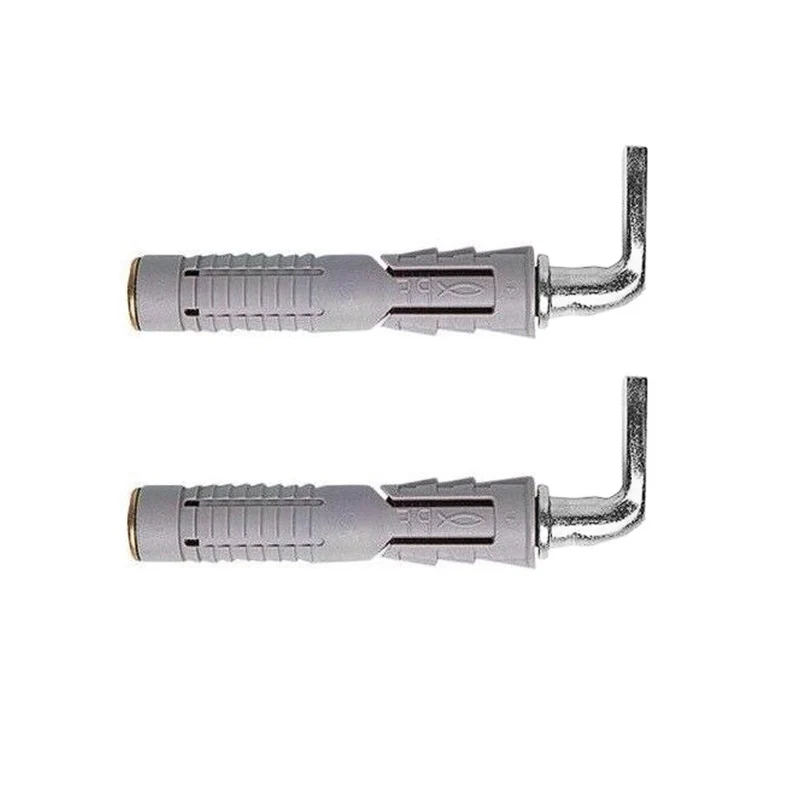 Paire de supports pour fixation de chaudière / chauffe-eau L. 95 mm, cheville Ø 10 mm