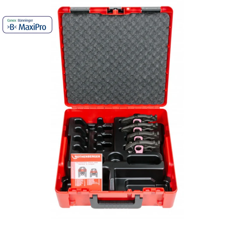 ROTHENBERGER MaxiPro Standard, jeu de 4 mâchoires 1/4''-3/8''-1/2''-5/8'' - Raccords Connex Banninger