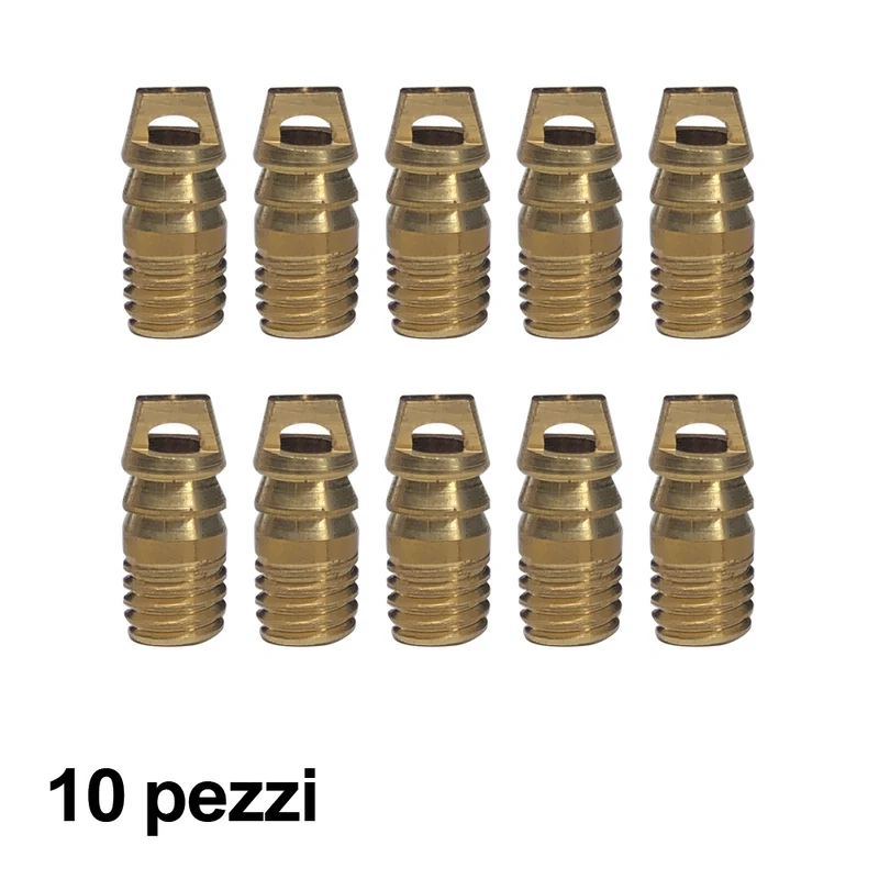 10 poussoirs de soupape de rechange pour tuyaux SAE de 1/4'' et 5/16''