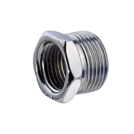 Réducteur en acier zingué 3/8'' mâle x 1/4'' femelle - 1 PIÈCE