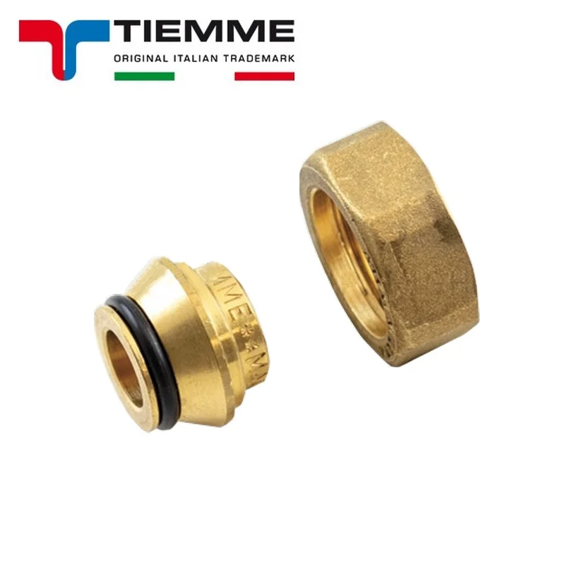 Raccord de borne pour collecteur avec connexion 1/2''x16 - TIEMME